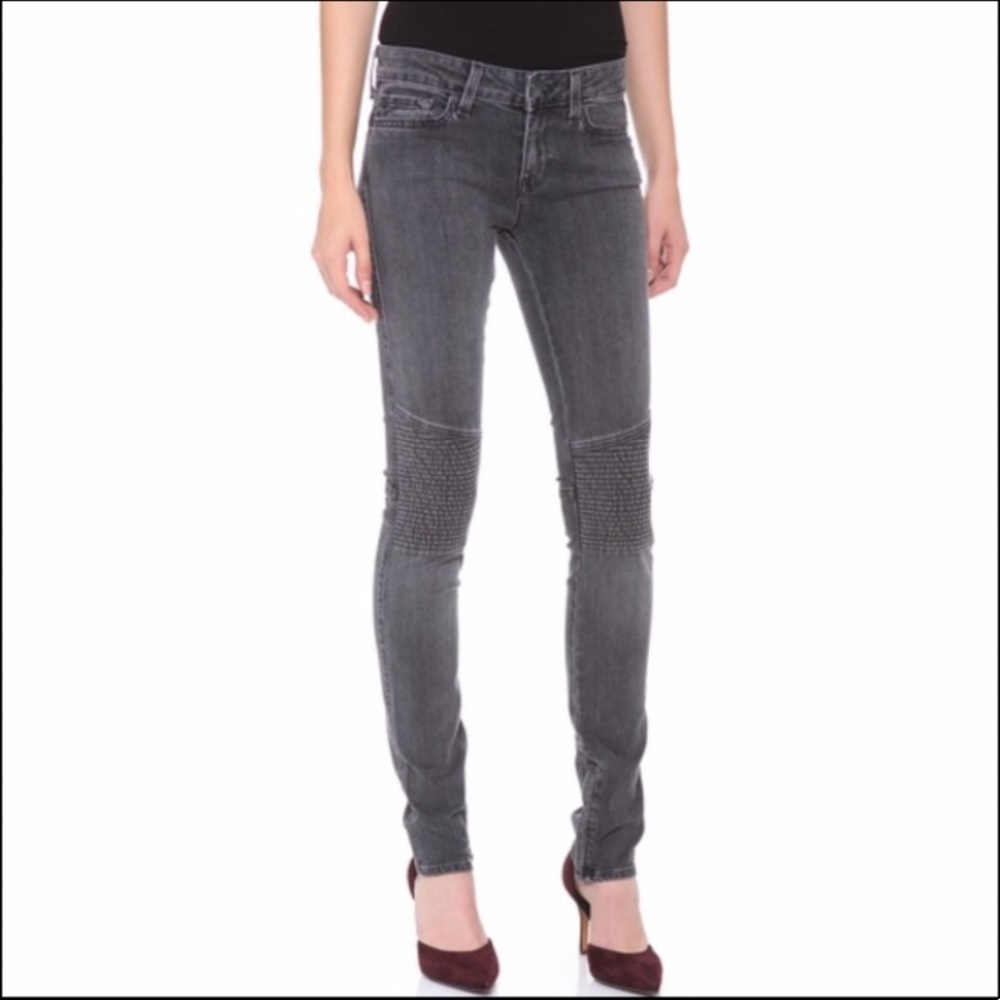 Vince Skinny Moto Jeans Size 25